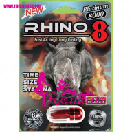 Rhino 8 8000 Platinum Pill